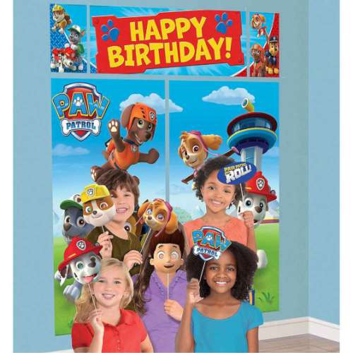 Paw Patrol Adventures Scene Setter With Photo Props